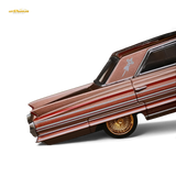 MK Miniatures Cadillac Diwei Metallic Red Copper 1:64
