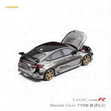 MH Honda Civic Type R FL5 Chrome Gun Black 1:64