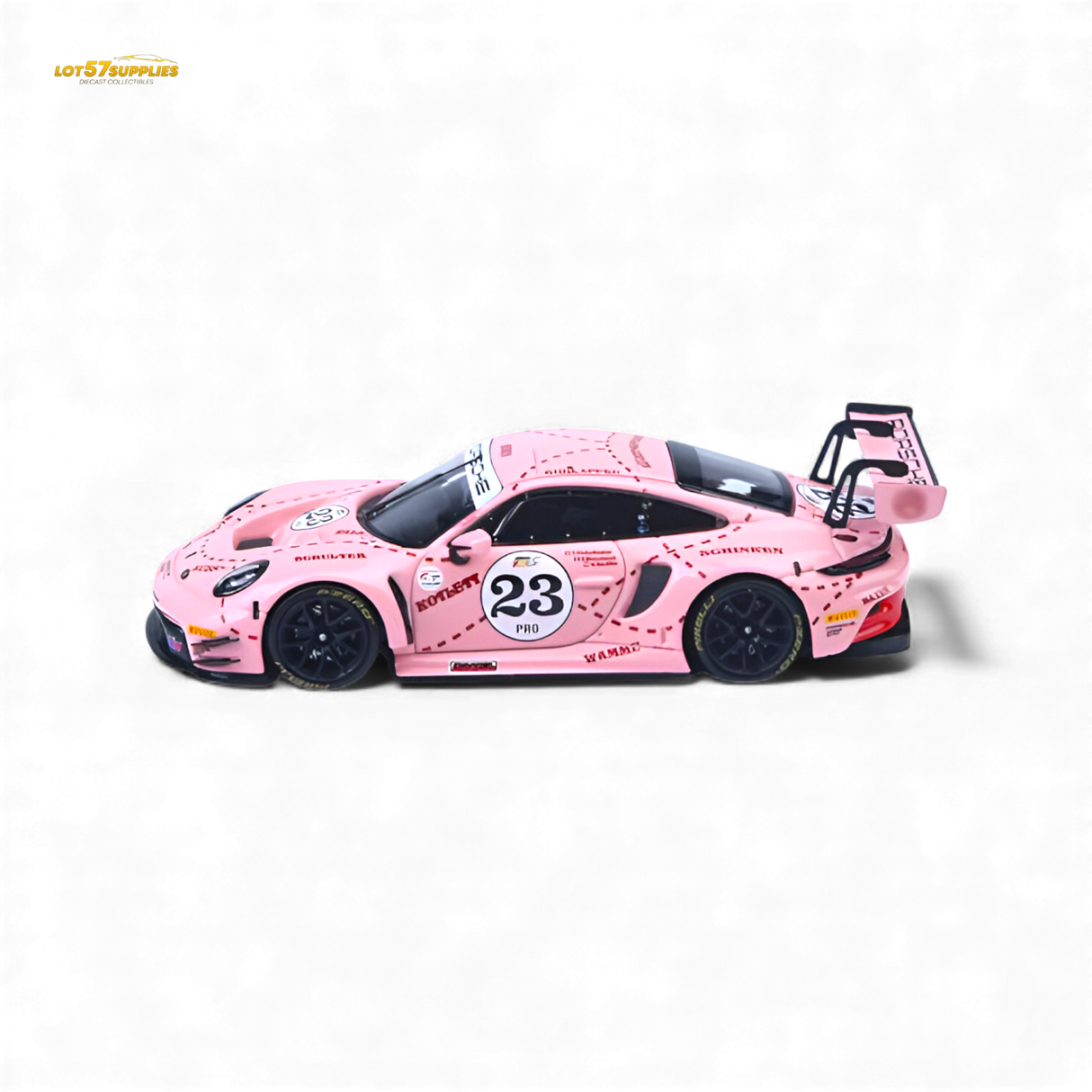(Pre-Order) SR Porsche 911 GT3 R Pink Pig Livery 1:64