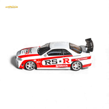 Fuji Skyline R34 GT-R Nismo Z-Tune White 1:64