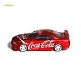 Fuji Nissan Skyline R34 GT-R Nismo Z-Tune Coca Cola 1:64