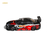 Fuji Skyline R34 GT-R Nismo Z-Tune Black Red Flame 1:64