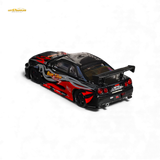 Fuji Skyline R34 GT-R Nismo Z-Tune Black Red Flame 1:64