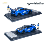 (Pre-Order) MC Nissan R35 GT-R LB Works Blue 1:64