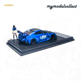 (Pre-Order) MC Nissan R35 GT-R LB Works Blue 1:64