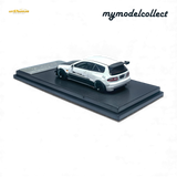 MC Civic EG6 Fujiwara Tofu Shop White Carbon 1:64