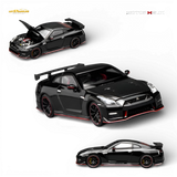 (Pre-Order) Motorhelix Nissan GT-R NISMO R35 2022 - Meteor Black 1:64