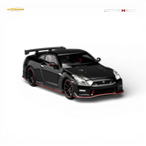 (Pre-Order) Motorhelix Nissan GT-R NISMO R35 2022 - Meteor Black 1:64