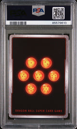 2019 DRAGON BALL SUPER MALICIOUS MACHINATIONS GODLY APTD, SSG GOKU #P-164 PSA 10