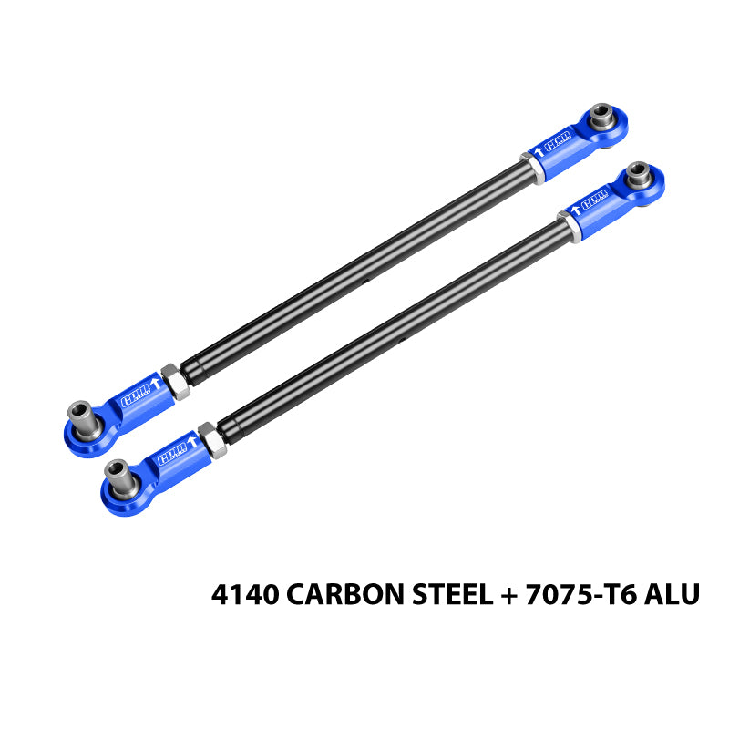 GPM RACING,TRAXXAS XRT 8S 4140 CARBON STEEL ADJUSTABLE FRONT STEERING ROD WITH 7075 ALLOY ENDS XRT047S