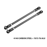 GPM RACING,TRAXXAS XRT 8S 4140 CARBON STEEL ADJUSTABLE FRONT STEERING ROD WITH 7075 ALLOY ENDS XRT047S