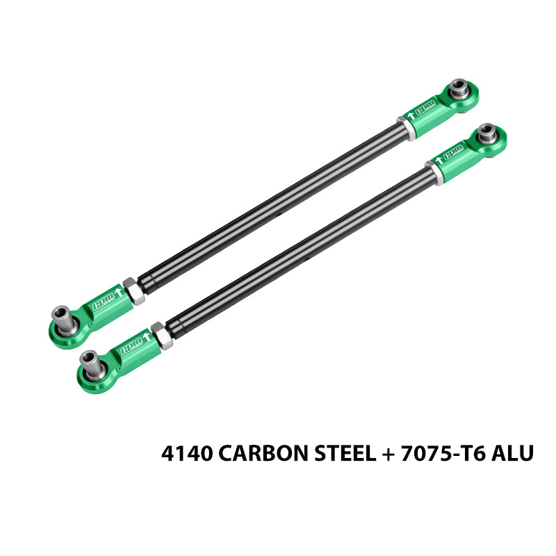 GPM RACING,TRAXXAS XRT 8S 4140 CARBON STEEL ADJUSTABLE FRONT STEERING ROD WITH 7075 ALLOY ENDS XRT047S