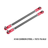 GPM RACING,TRAXXAS XRT 8S 4140 CARBON STEEL ADJUSTABLE FRONT STEERING ROD WITH 7075 ALLOY ENDS XRT047S