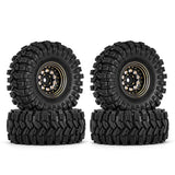 INJORA YQW-1008-1017 1.0" 58*24mm -2.65mm Offset Brass Wheel Set for Micro Crawlers