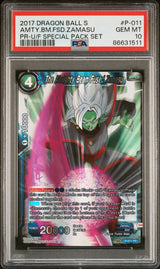 2017 DRAGON BALL SUPER AMTY.BM.FSD.ZAMASU #P-011 - PSA 10