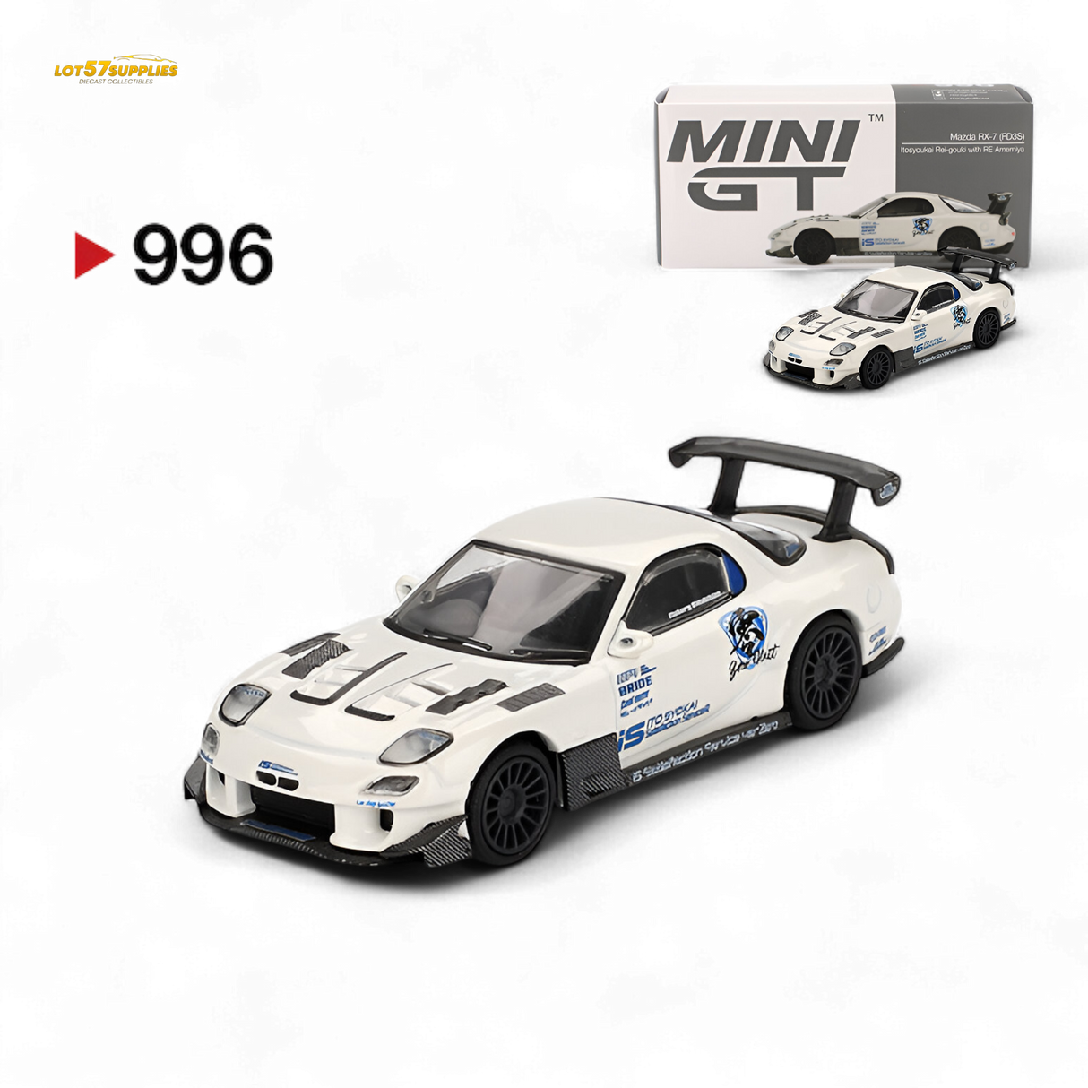 Mini-GT Mazda RX-7 FD3S RE Amemiya 1:64