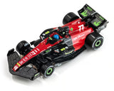 AFX AFX22081 Alfa Romeo 2023 F1 Spa HO Scale Slot Car (Green/Red) (LWB) (Mega G+)