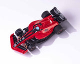 AFX AFX22106 Two Pack Formula One HO Scale Slot Car Set (Red/Yellow) (2) (LWB) (Mega G+)