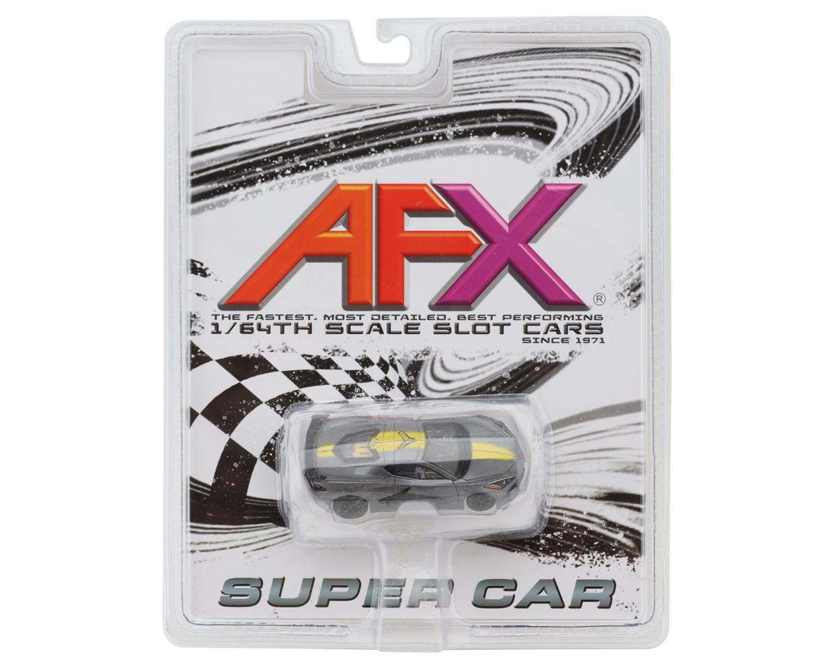 AFX AFX22107 2022 Corvette C8 HO Scale Slot Car (Hypersonic Grey) (Mega G+)