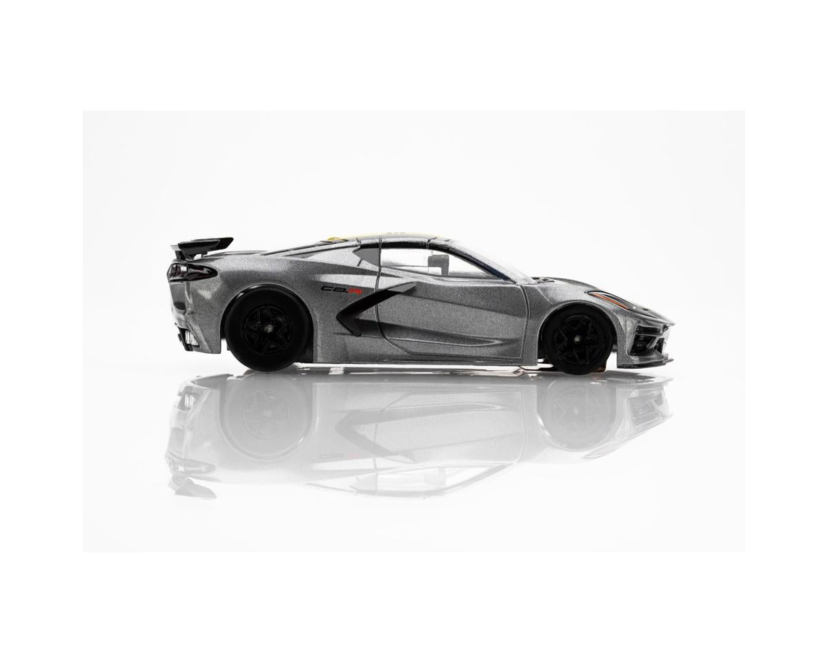 AFX AFX22107 2022 Corvette C8 HO Scale Slot Car (Hypersonic Grey) (Mega G+)