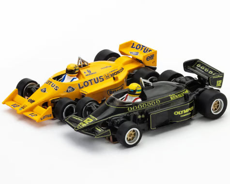 AFX AFX22112 Mega G+ Senna Limited Edition 80s Formula Slot Car Track Set
