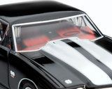 AFX AFX22118 Collector Series 1970 Chevelle LS6 SS 454 HO Slot Car (Black/White) (LWB) (Mega G+)