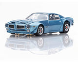 AFX AFX22123 Collector Series 1970 Firebird Formula 400 HO Scale Slot Car (Atoll Blue)
