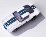 AFX AFX22125 1965 Donahue Shelby Mustang GT350R HO Scale Slot Car Miles