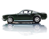 AFX AFX22150 1966 Shelby Mustang GT350 HO Scale Slot Car (Green/White) (LWB) (Mega G+)