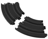 AFX AFX70611 45° Curved Slot Car Track expansion Pieces (2)
