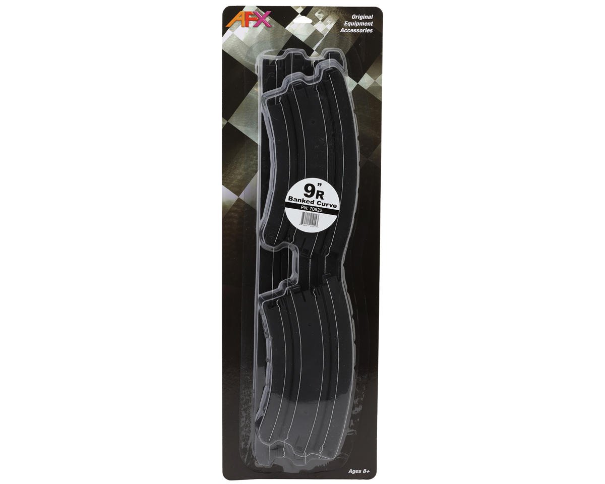 AFX AFX70622 Banked Curved Slot Car Track expansion Pieces (2)