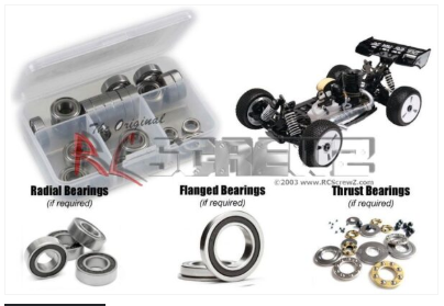ARC RC R10 (2013) 1/10th Onroad Rubber Shielded Bearing Kit