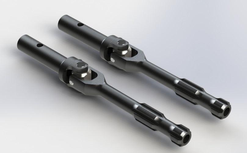 Arrma AR330358 Wheel Axle Universal Joints (2) Nero 6S Nero Fazon