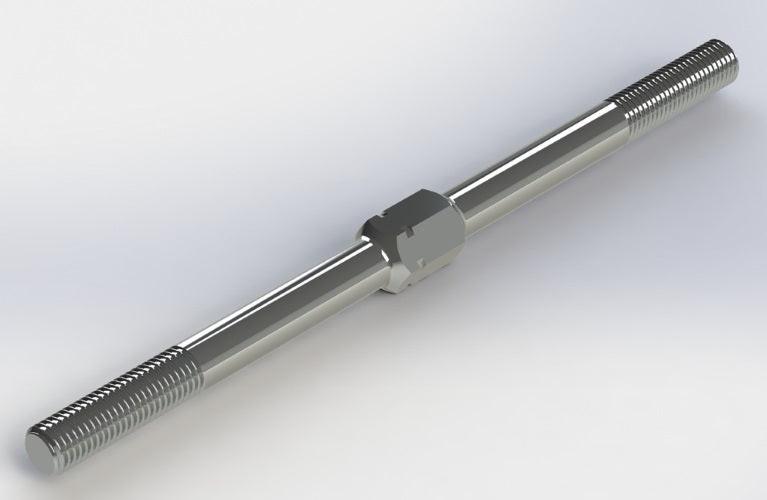 Arrma AR340100 Steel Turnbuckle 3X55MM (1Piece) Nero 6S Nero Fazon