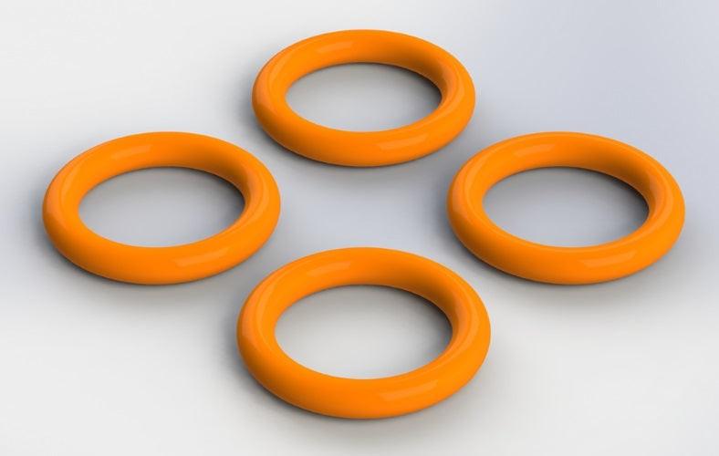 Arrma AR716014 O-Ring 7X1.5MM (4Pieces) Nero 6S Nero Fazon