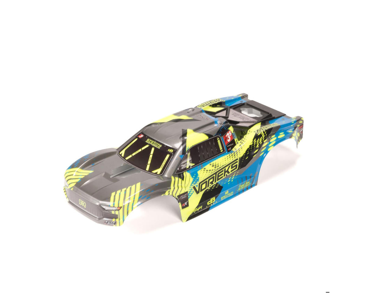 Arrma ARA-2144 VORTEKS Clipless Painted Decaled Body, Teal