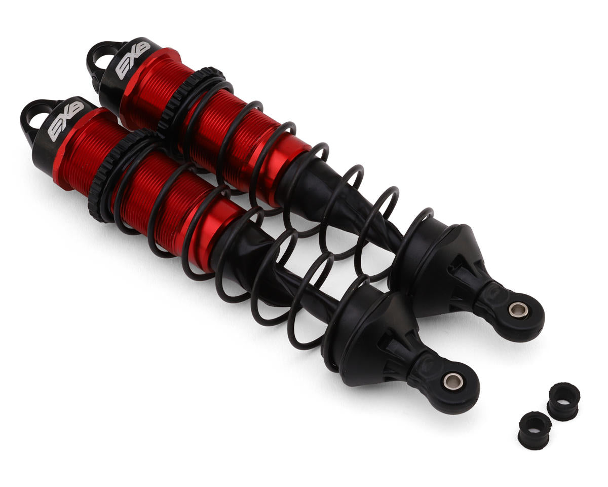 Arrma ARA-3413 Talion 6S BLX EXB 16mm Rear Aluminum Oil-Filled Shocks (Red) (2) (131mm) (1300cSt)