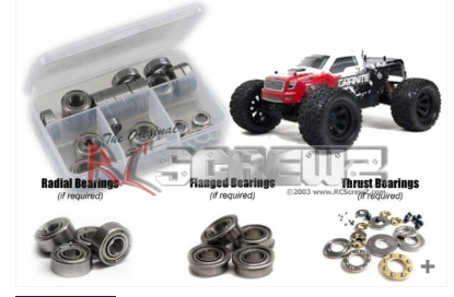 Arrma RC Raider XL Metal Sheilded Bearing Kit