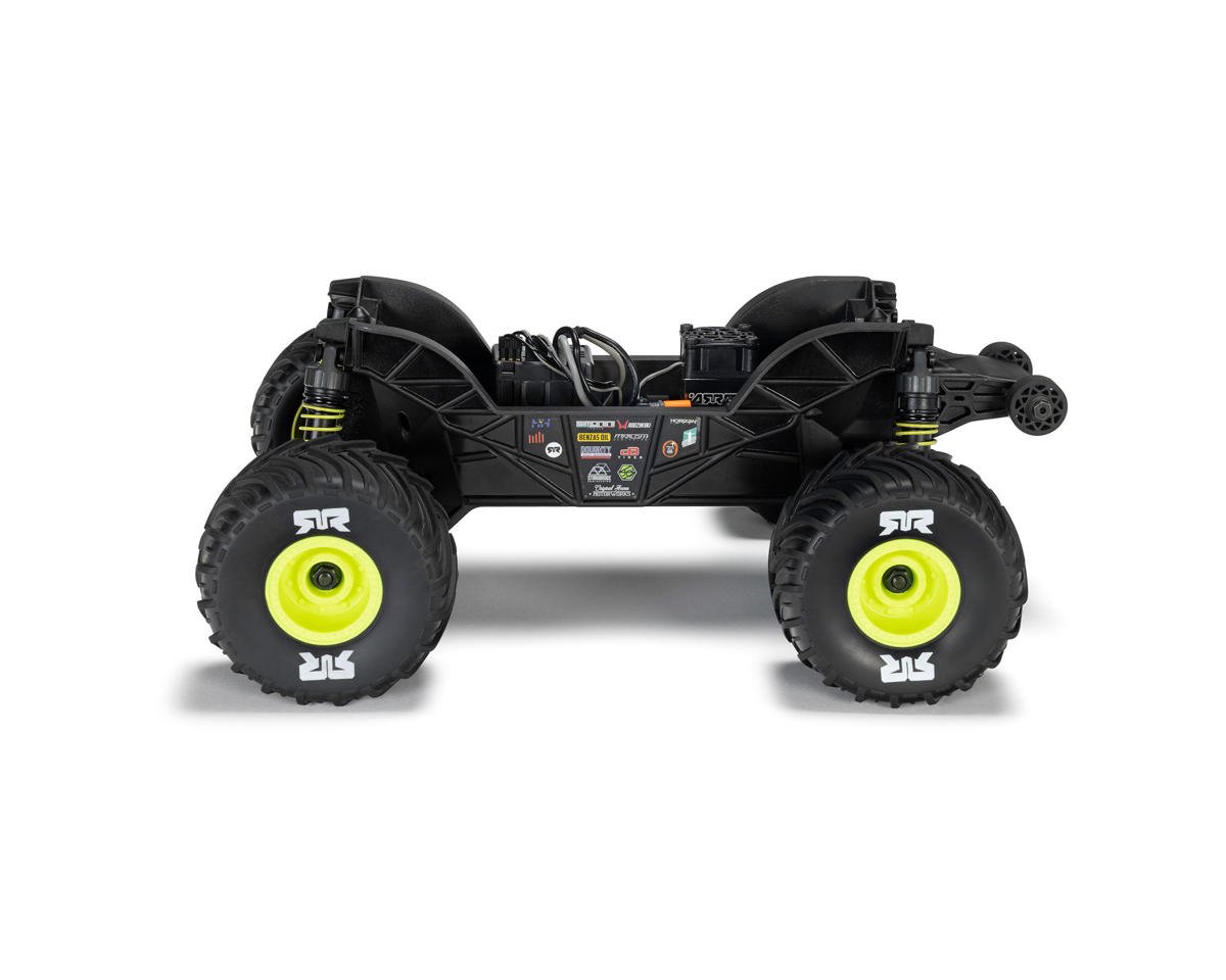 Arrma ARA2130T1 Gorgon Grom 4x4 1/16 RTR Brushed Monster Truck (Yellow) w/SLT2 2.4GHz Radio, Battery & Charger