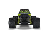 Arrma ARA2130T1 Gorgon Grom 4x4 1/16 RTR Brushed Monster Truck (Yellow) w/SLT2 2.4GHz Radio, Battery & Charger