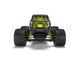 Arrma ARA2130T1 Gorgon Grom 4x4 1/16 RTR Brushed Monster Truck (Yellow) w/SLT2 2.4GHz Radio, Battery & Charger