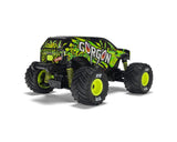Arrma ARA2130T1 Gorgon Grom 4x4 1/16 RTR Brushed Monster Truck (Yellow) w/SLT2 2.4GHz Radio, Battery & Charger