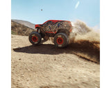 Arrma ARA2130T2 Gorgon Grom 4x4 1/16 RTR Brushed Monster Truck (Red) w/SLT2 2.4GHz Radio, Battery & Charger