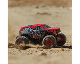 Arrma ARA2130T2 Gorgon Grom 4x4 1/16 RTR Brushed Monster Truck (Red) w/SLT2 2.4GHz Radio, Battery & Charger