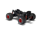 Arrma ARA2130T2 Gorgon Grom 4x4 1/16 RTR Brushed Monster Truck (Red) w/SLT2 2.4GHz Radio, Battery & Charger