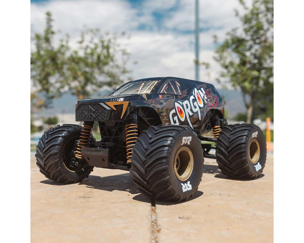 Arrma ARA2130T3 Gorgon Grom 4x4 1/16 RTR Brushed Monster Truck (Bronze) w/SLT2 2.4GHz Radio, Battery & Charger
