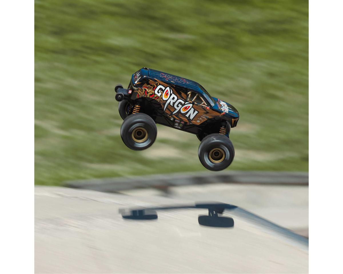 Arrma ARA2130T3 Gorgon Grom 4x4 1/16 RTR Brushed Monster Truck (Bronze) w/SLT2 2.4GHz Radio, Battery & Charger