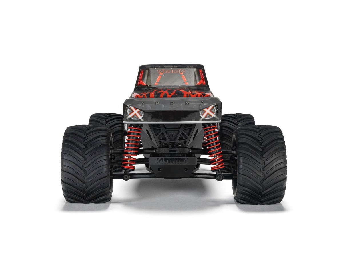 Arrma ARA2137T1 Quake Grom 4x4 1/16 RTR Brushed Monster Truck (Red) w/SLT2 2.4GHz Radio, Battery & Charger