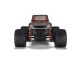 Arrma ARA2137T1 Quake Grom 4x4 1/16 RTR Brushed Monster Truck (Red) w/SLT2 2.4GHz Radio, Battery & Charger