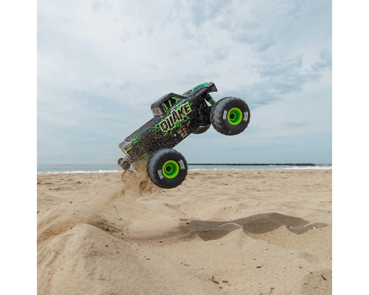 Arrma ARA2137T2 Quake Grom 4x4 1/16 RTR Brushed Monster Truck (Green) w/SLT2 2.4GHz Radio, Battery & Charger